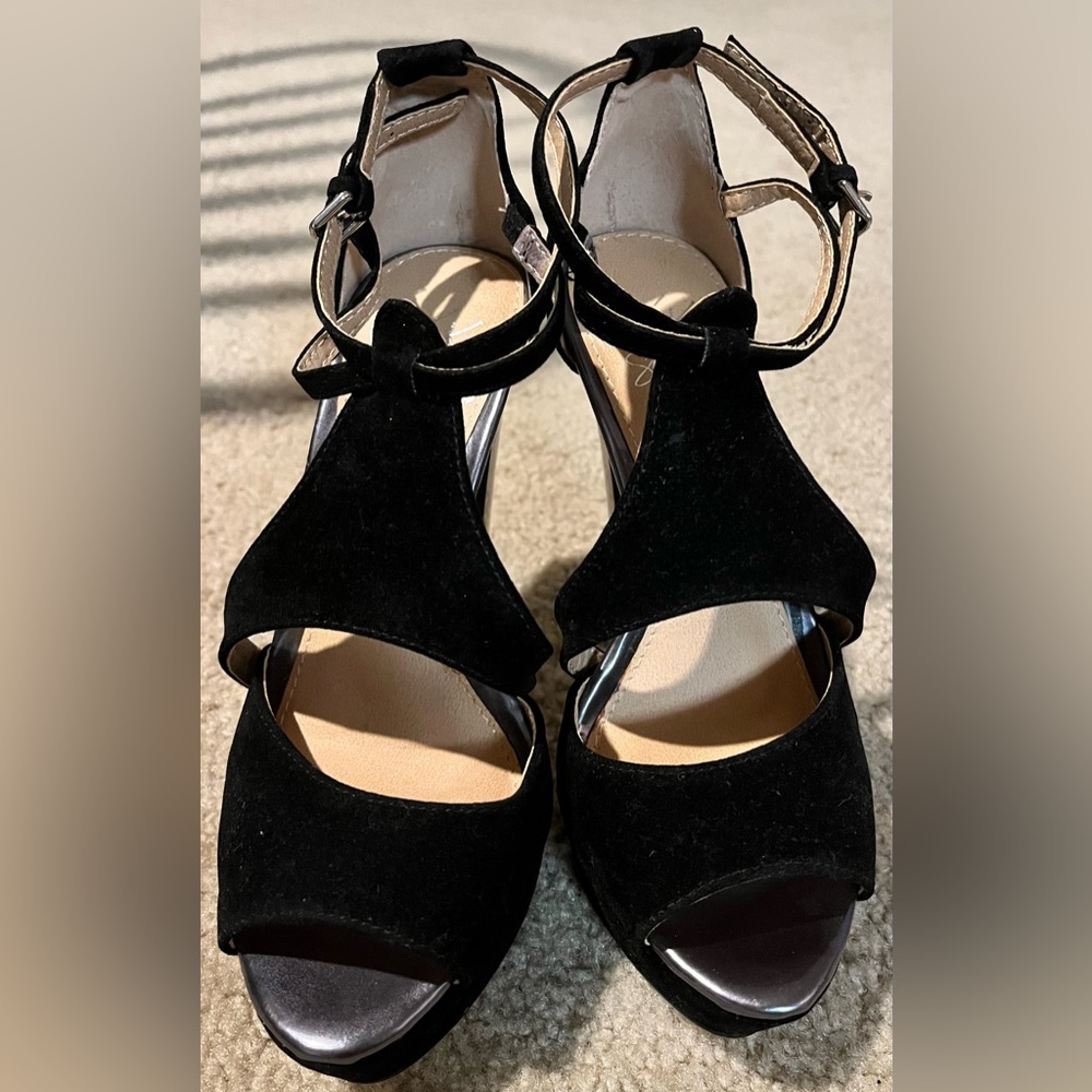 Colin Stuart Leather Outsole Suede Texture Size 5 Shoes